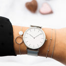 Luxury Rose Gold Watch Women Bracelet Watches Top Brand Ladies Casual Quartz Watch Steel Women&