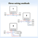 16A Mini Wifi Smart Switch Smart Home DIY Light Switches Module 2-way Control, Work With Tuya Smart Life Alexa Alice Google Home