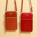 Hot Sell Mobile Phone Bags With Metal Opening Crossbody Bags Women Mini PU Leather Shoulder Messenger Bag For Girls Gift