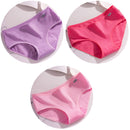 3Pcs/set 10 Color Panties Cotton Women Comfortable Mid-waist Underwear Lingerie Breathable Female Panty Briefs