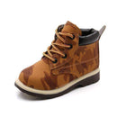 A Boys Shoes Shoes For Boys - Camouflage Print Army Lace Up Boots AExp