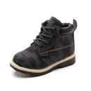 A Boys Shoes Shoes For Boys - Camouflage Print Army Lace Up Boots AExp