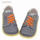 A Boys Shoes Toddler Boy Shoes - Genuine Leather Lace Up Casual Shoes AExp