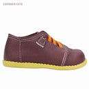A Boys Shoes Toddler Boy Shoes - Genuine Leather Lace Up Casual Shoes AExp
