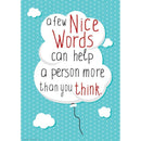 A FEW NICE WORDS 13X19 POSTERS-Learning Materials-JadeMoghul Inc.