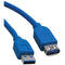 A-Male to A-Female SuperSpeed USB 3.0 Extension Cable (6ft)-USB Peripherals & Accessories-JadeMoghul Inc.