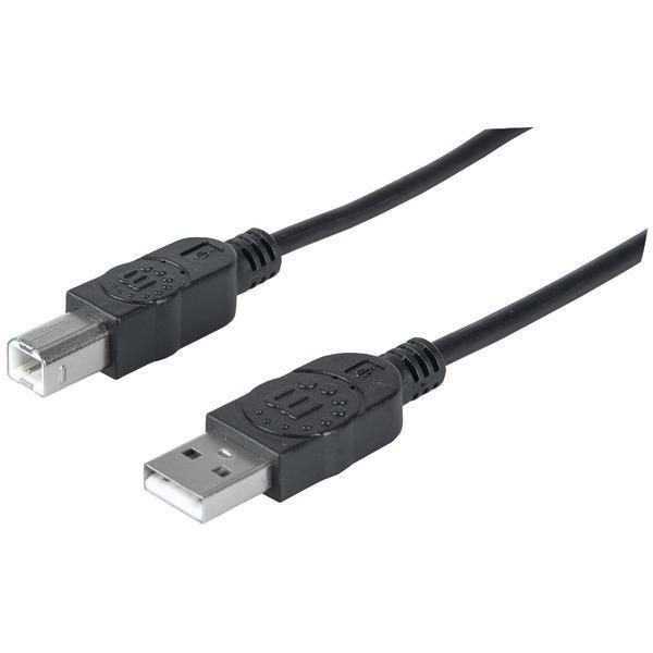 A-Male to B-Male USB 2.0 Cable (10ft)-USB Peripherals & Accessories-JadeMoghul Inc.