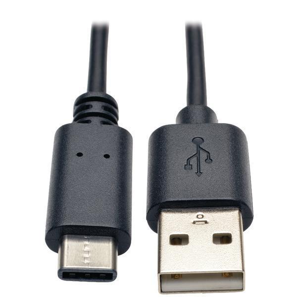 A-Male to USB-C(TM) Male USB 2.0 Cable (3ft)-USB Peripherals & Accessories-JadeMoghul Inc.