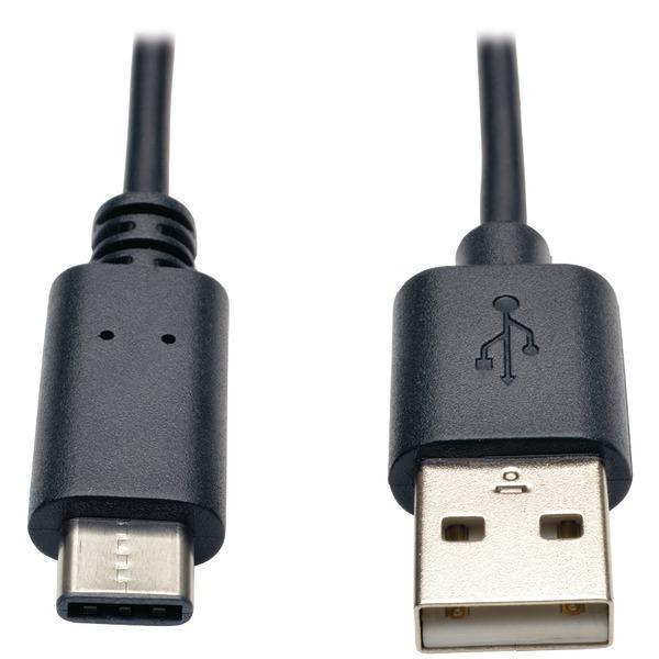A-Male to USB-C(TM) Male USB 2.0 Cable (6ft)-USB Peripherals & Accessories-JadeMoghul Inc.