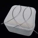 ES143 Fish Shaped Stud Earrings Simplicity Handmade Copper Wire Earring for Women Brincos de gota Feminino 2017 Geometric NEW