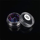 ZKO 2017 hot sell 1 box Chameleon Nail Sequins Glitter holographic powder Dust Dazzling Nails Nail Art Glitter Decorations