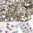 AAAAA SS3 1440pcs/bag Flat Back Nail Art crystal ab Glue On Non Hotfix rhinestones for nails diy nail accessori decorations-ss10 1440pcs-JadeMoghul Inc.