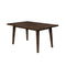 Abelone Rectangular Walnut Dining Table-Dining Tables-Walnut-Solid Wood Wood Veneer & Others-JadeMoghul Inc.