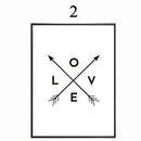 Abstract Minimalist Symbol Canvas Painting Black White Nordic Scandinavian Wall Art Picture Poster Print Living Room Home Decor-10x15cm no frame-design 2-JadeMoghul Inc.