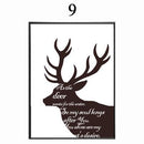 Abstract Minimalist Symbol Canvas Painting Black White Nordic Scandinavian Wall Art Picture Poster Print Living Room Home Decor-10x15cm no frame-design 9-JadeMoghul Inc.