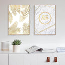 Abstract Yellow Leaf Wall Art Canvas Painting Nordic Poster Picture Cuadros Decoracion Wall Pictures For Living Room Unframed-13X18cm-A-JadeMoghul Inc.