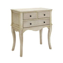 Accent Chests and Cabinets Sian Contemporary Hallway Cabinet In Antiqued White Benzara