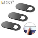 !ACCEZZ WebCam Cover Shutter Magnet Slider Plastic For iPhone Web Laptop PC For iPad Tablet Camera Mobile Phone Privacy Sticker JadeMoghul Inc.