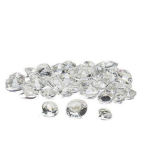 Acrylic Diamond Shaped Confetti - Fuchsia (Pack of 1)-Wedding Table Decorations-JadeMoghul Inc.