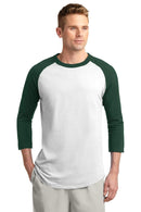Activewear Sport-Tek Colorblock Raglan Jersey. T200 Sport-Tek