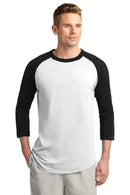 Activewear Sport-Tek Colorblock Raglan Jersey. T200 Sport-Tek