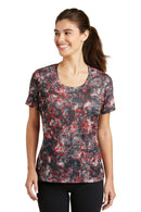 Activewear Sport-Tek Ladies Mineral Freeze Scoop Neck Tee. LST330 Sport-Tek