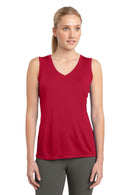 Activewear Sport-Tek Ladies Sleeveless PosiCharge CompetitorV-Neck Tee. LST352 Sport-Tek