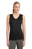 Activewear Sport-Tek Ladies Sleeveless PosiCharge CompetitorV-Neck Tee. LST352 Sport-Tek