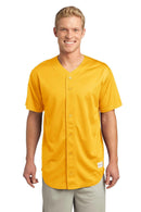 Activewear Sport-Tek PosiCharge Tough MeshFull-Button Jersey. ST220 Sport-Tek