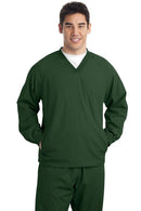 Activewear Sport-Tek Tall V-Neck Raglan Wind Shirt. TJST72 Sport-Tek