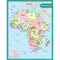 AFRICA MAP CHART 17X22-Learning Materials-JadeMoghul Inc.