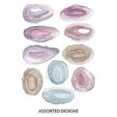 Agate Allure Diecut Shaped Card Set (Pack of 1)-Weddingstar-JadeMoghul Inc.
