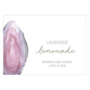 Agate Allure Large Card Table Signage Powder Blue (Pack of 1)-Wedding Signs-Lavender-JadeMoghul Inc.