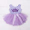 Ai Meng Baby Flower Girls Princess First Birthday Outfits One Two Three Years Old Birthday Baby Toddler Dresses Clothes Striped-9F100-JadeMoghul Inc.
