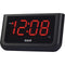 Alarm Clock with 1.4" Red Display-Clocks & Radios-JadeMoghul Inc.