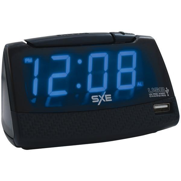 Alarm Clock with USB Charging Port-Clocks & Radios-JadeMoghul Inc.