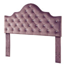 Aldebaran Contemporary Twin Size Headboard, Brown-Headboards-Brown-Fabric Solid Wood/Others-JadeMoghul Inc.