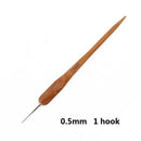 Alileader Crochet Hook Needle Hair Weaving Needle For Braids Knitting And Crochet Needles For Jumbo Braiding Twist Hair 1Pcs/Lot AExp