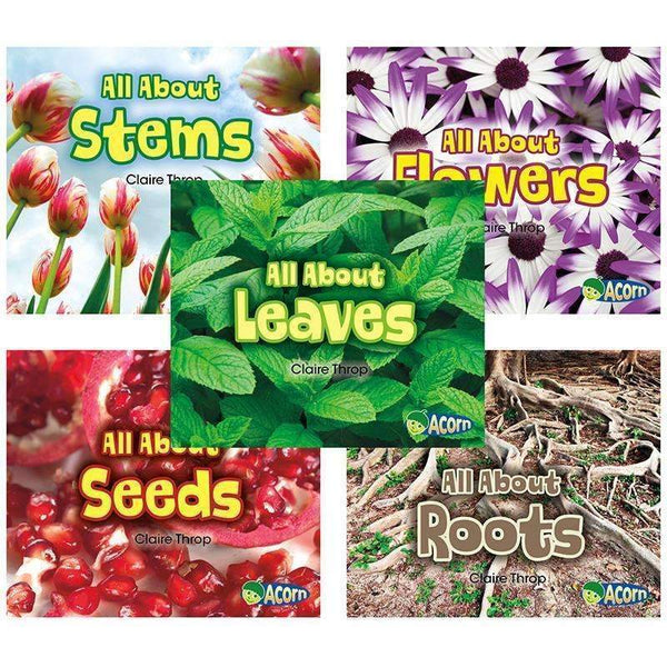 ALL ABOUT PLANTS 5 BOOK SET-Learning Materials-JadeMoghul Inc.