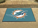 All Star Mat Door Mat NFL Miami Dolphins All-Star Mat 33.75"x42.5" FANMATS