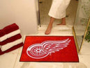 All Star Mat Door Mat NHL Detroit Red Wings All-Star Mat 33.75"x42.5" FANMATS