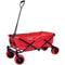 All-Terrain Folding Wagon (Red)-Camping, Hunting & Accessories-JadeMoghul Inc.