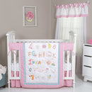 Alphabet Cake 4 Piece Crib Bedding Set-CAKE-JadeMoghul Inc.