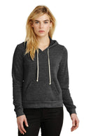 Alternative Athletics EcoFleece Pullover Hoodie. AA9596-Ladies-Eco Black-XL-JadeMoghul Inc.