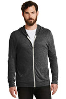 Alternative Eco-Jersey Zip Hoodie. AA1970-Juniors & Young Men-Eco Black-3XL-JadeMoghul Inc.