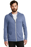 Alternative Eco-Jersey Zip Hoodie. AA1970-Juniors & Young Men-Eco Pacific Blue-3XL-JadeMoghul Inc.