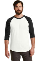 Alternative EcoJersey Baseball T-Shirt. AA2089-Juniors & Young Men-Eco Ivory/ Eco True Black-3XL-JadeMoghul Inc.