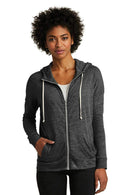 Alternative EcoJersey Cool-Down Zip Hoodie. AA2896-Ladies-Eco Black-2XL-JadeMoghul Inc.