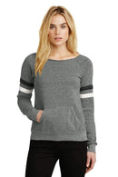 Alternative Maniac Sport EcoFleece Sweatshirt. AA9583-Ladies-Eco Grey/ Eco Black/ Eco Ivory-2XL-JadeMoghul Inc.