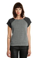 Alternative Rehearsal Short Sleeve Pullover Sweatshirt. AA2823-Sweatshirts/Fleece-Eco Grey/ Eco Black-L-JadeMoghul Inc.